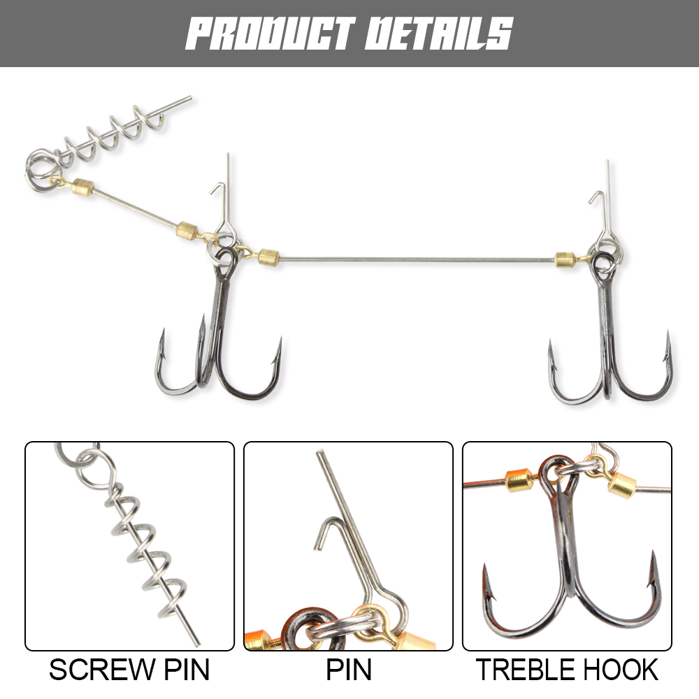 Spinpoler Pike Stinger Rig Hoo - огляд і ціна Fishing Lure Jerkbait