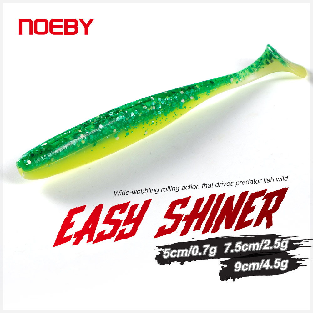 Noeby Easy Shiner Silicone Sha - огляд і ціна Fishing Lure Soft Plastic