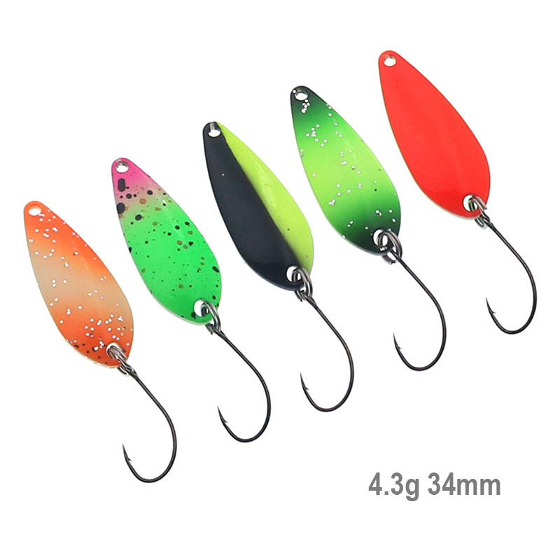 Fishing Spoon 4.3g 34mm UV Col - огляд і ціна Fishing Lure Spoon