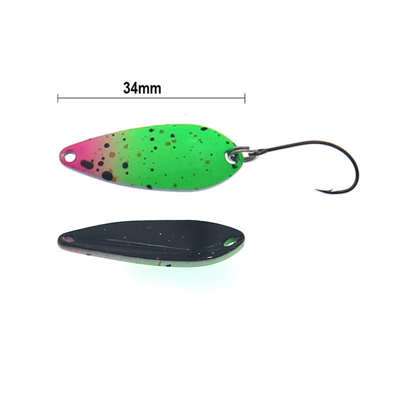 Fishing Spoon 4.3g 34mm UV Col - огляд і ціна Fishing Lure Spoon