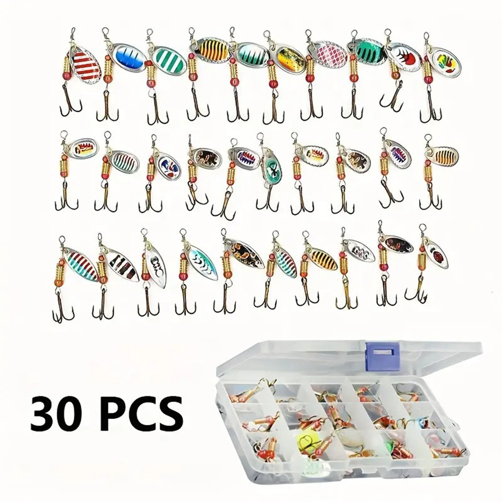 30pcs Metal Spoon Spinner Fish - огляд і ціна Fishing Lure Spoon