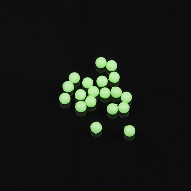 100pcs 5mm Green Luminous Plas - огляд і ціна Fishing Lure Soft Plastic