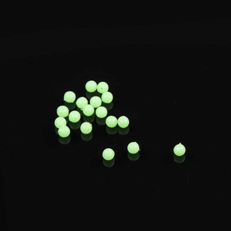 100pcs 5mm Green Luminous Plas - огляд і ціна Fishing Lure Soft Plastic