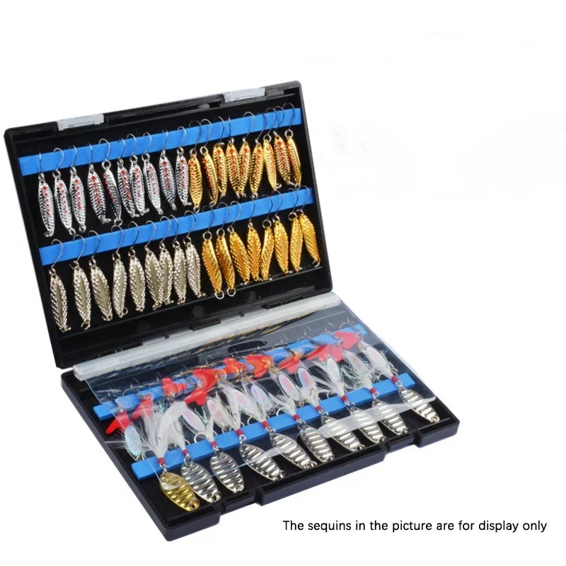 Portable Double Sided Tackle B - огляд і ціна Fishing Lure Spoon